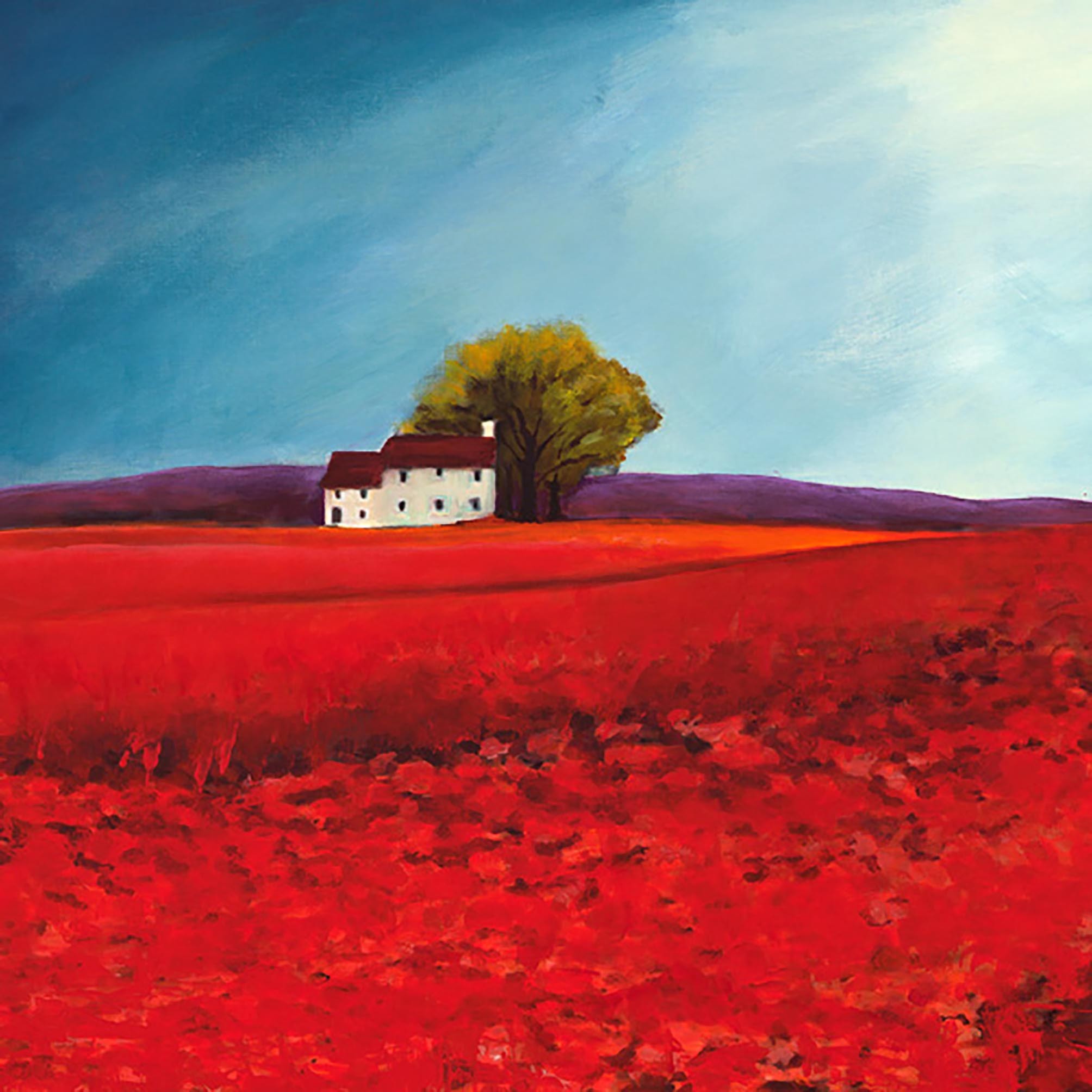 Campo de amapolas (detalle)