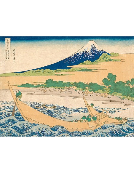 Bahía Tago cerca de Ejiri en el Tokaido