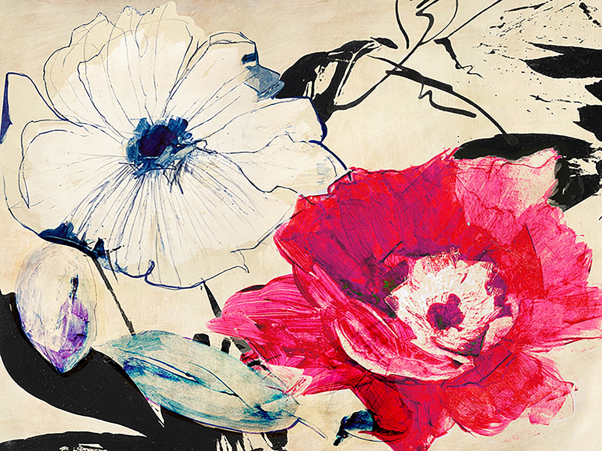 Composición colorida II