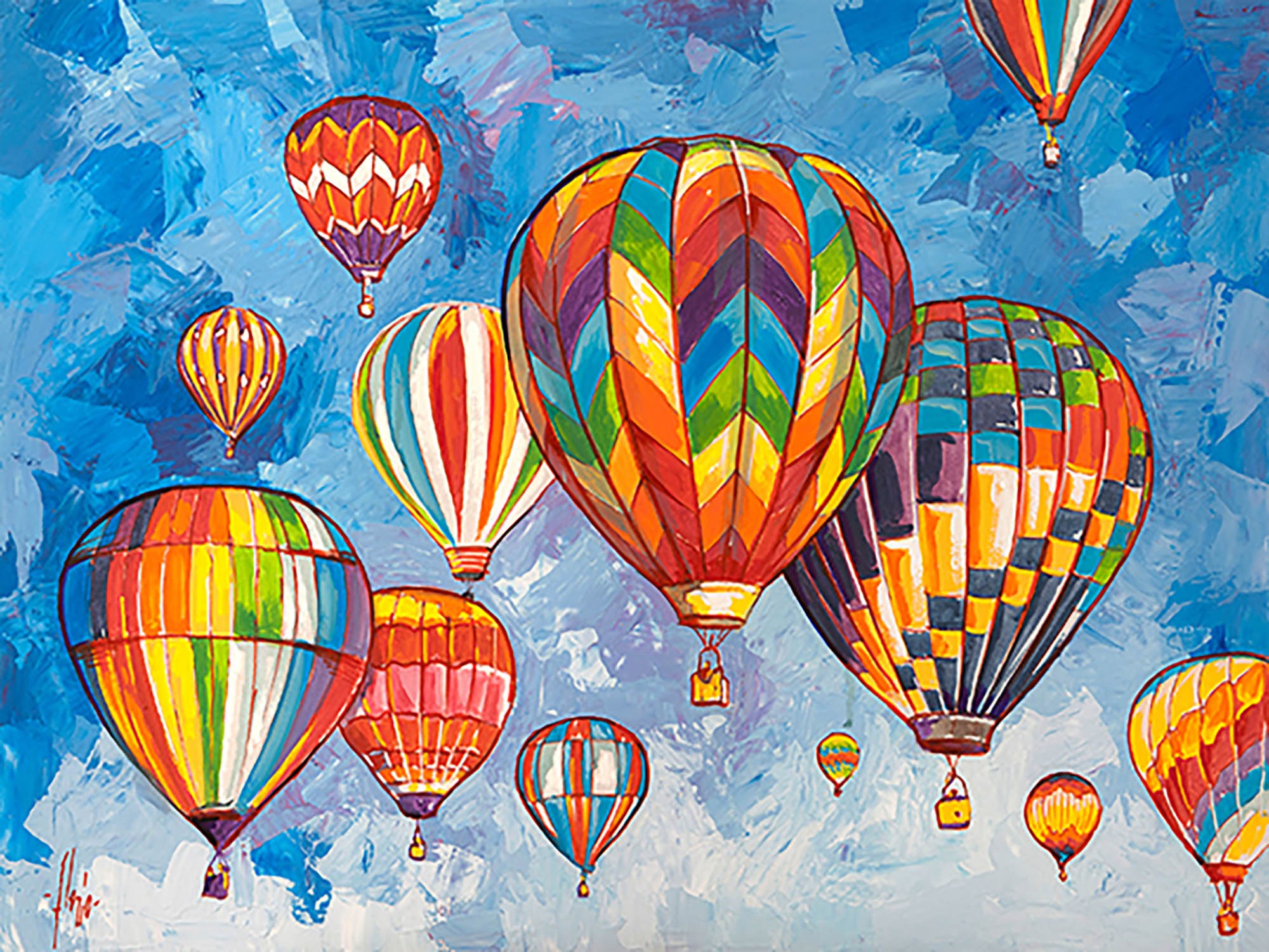 desfile de globos aerostáticos