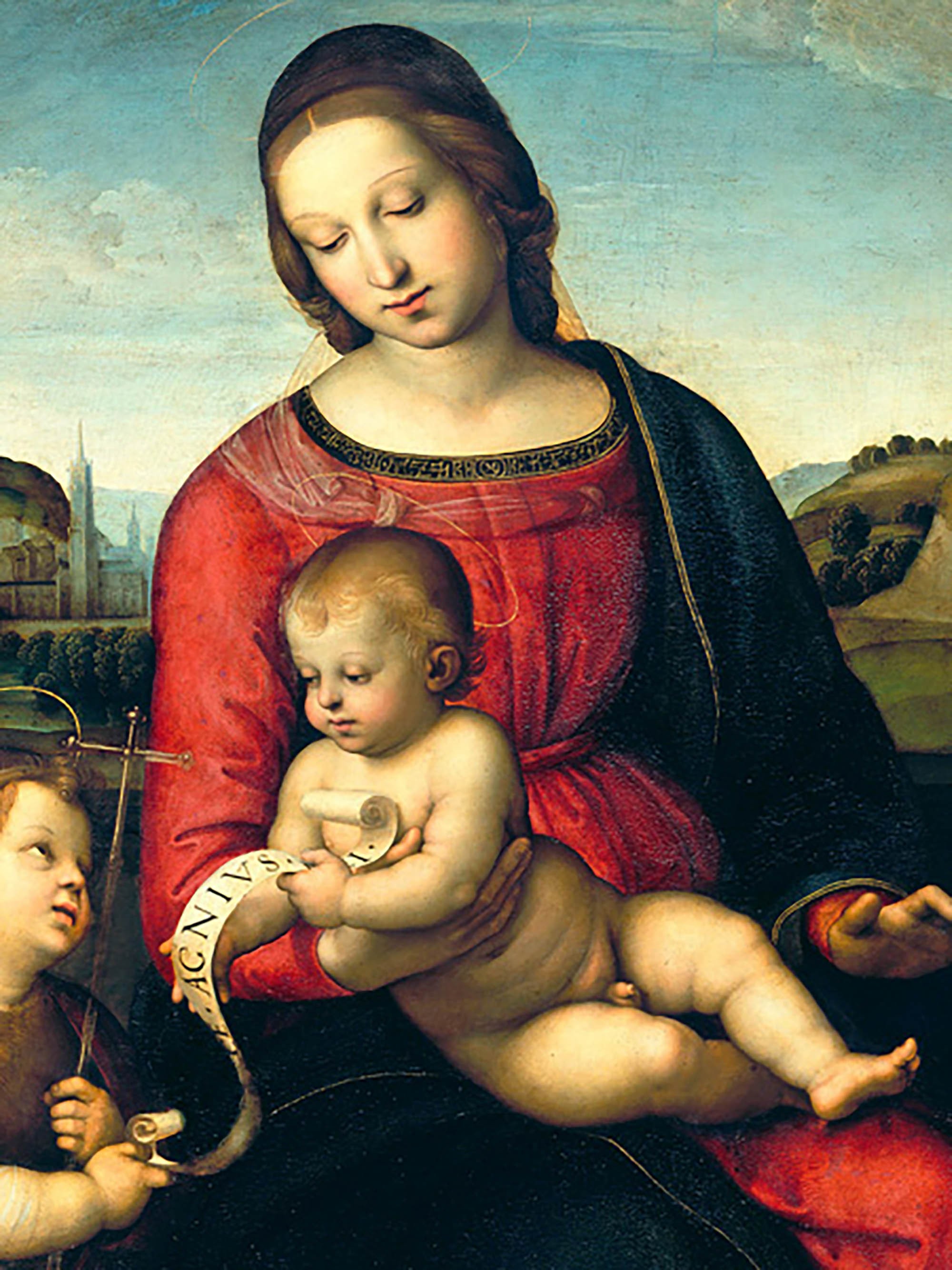 Madonna Terranuova (detalle)