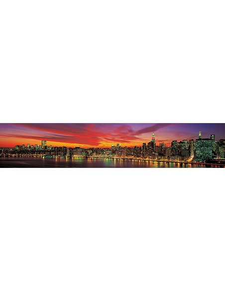 Puesta de sol sobre Nueva York