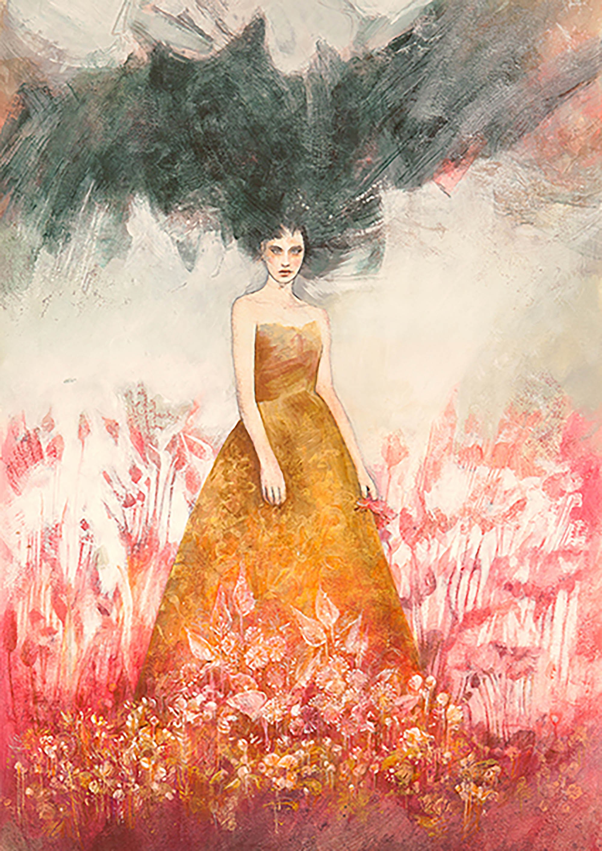 Dama de las Nubes (detalle)