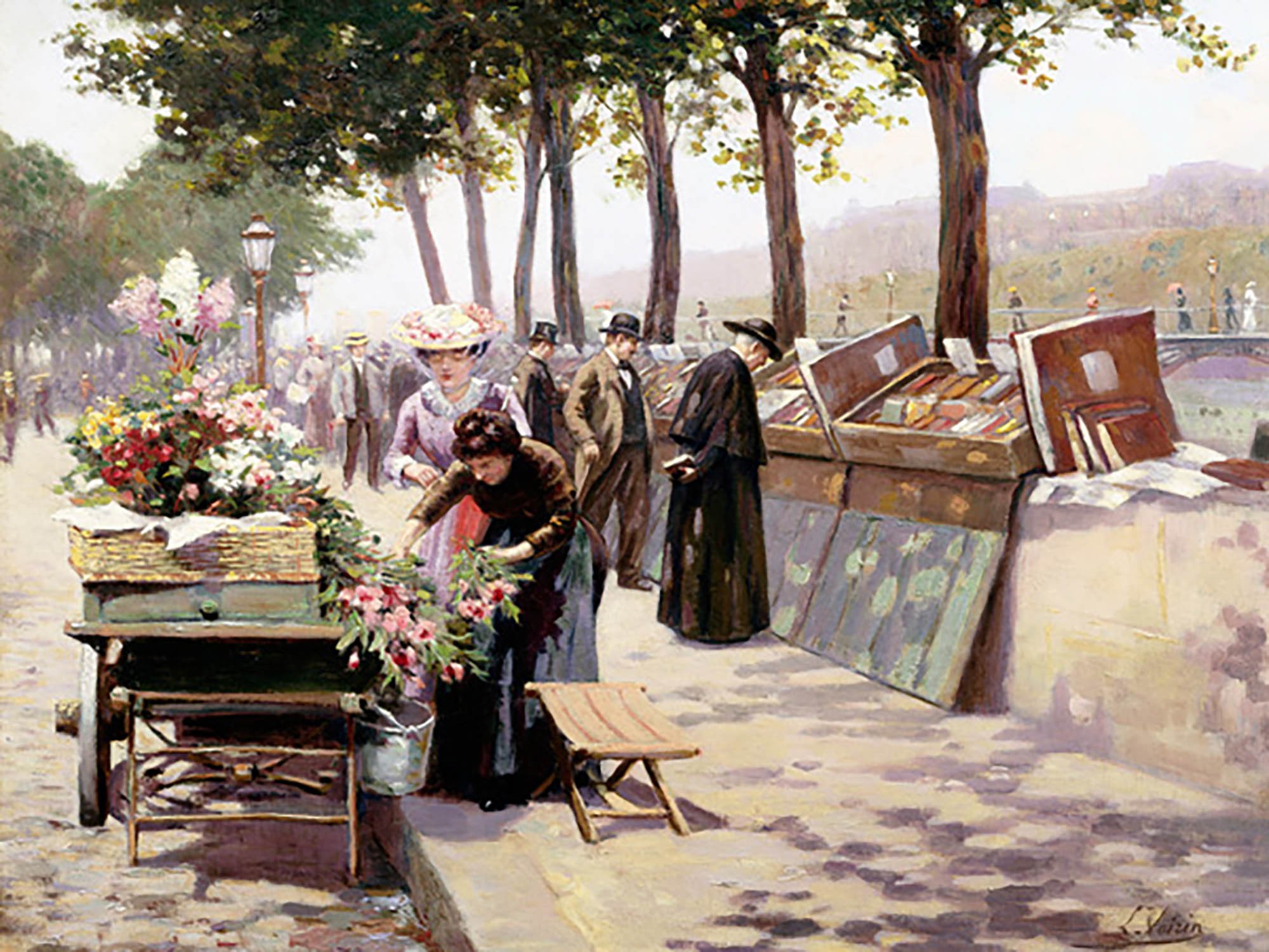 Los muelles del Sena, París