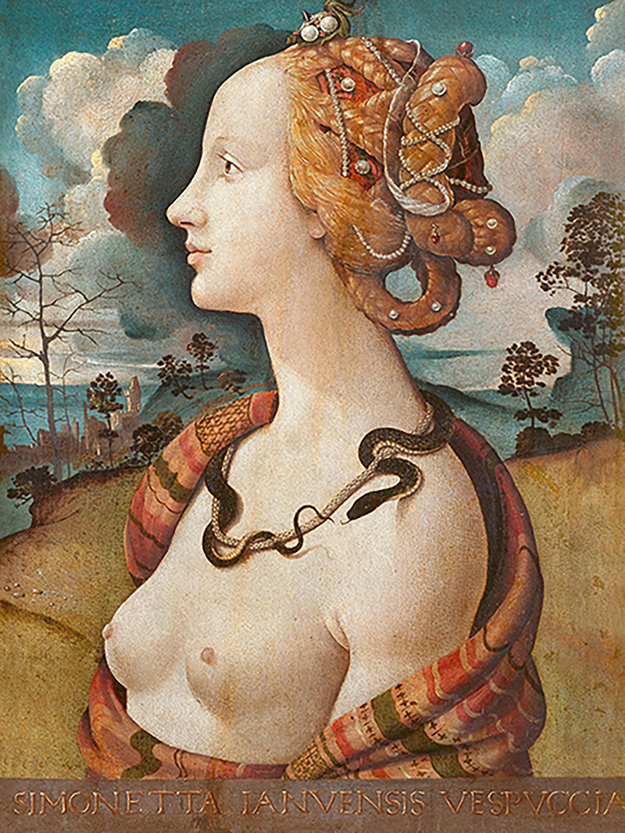 Retrato de Simonetta Vespucci como Cleopatra