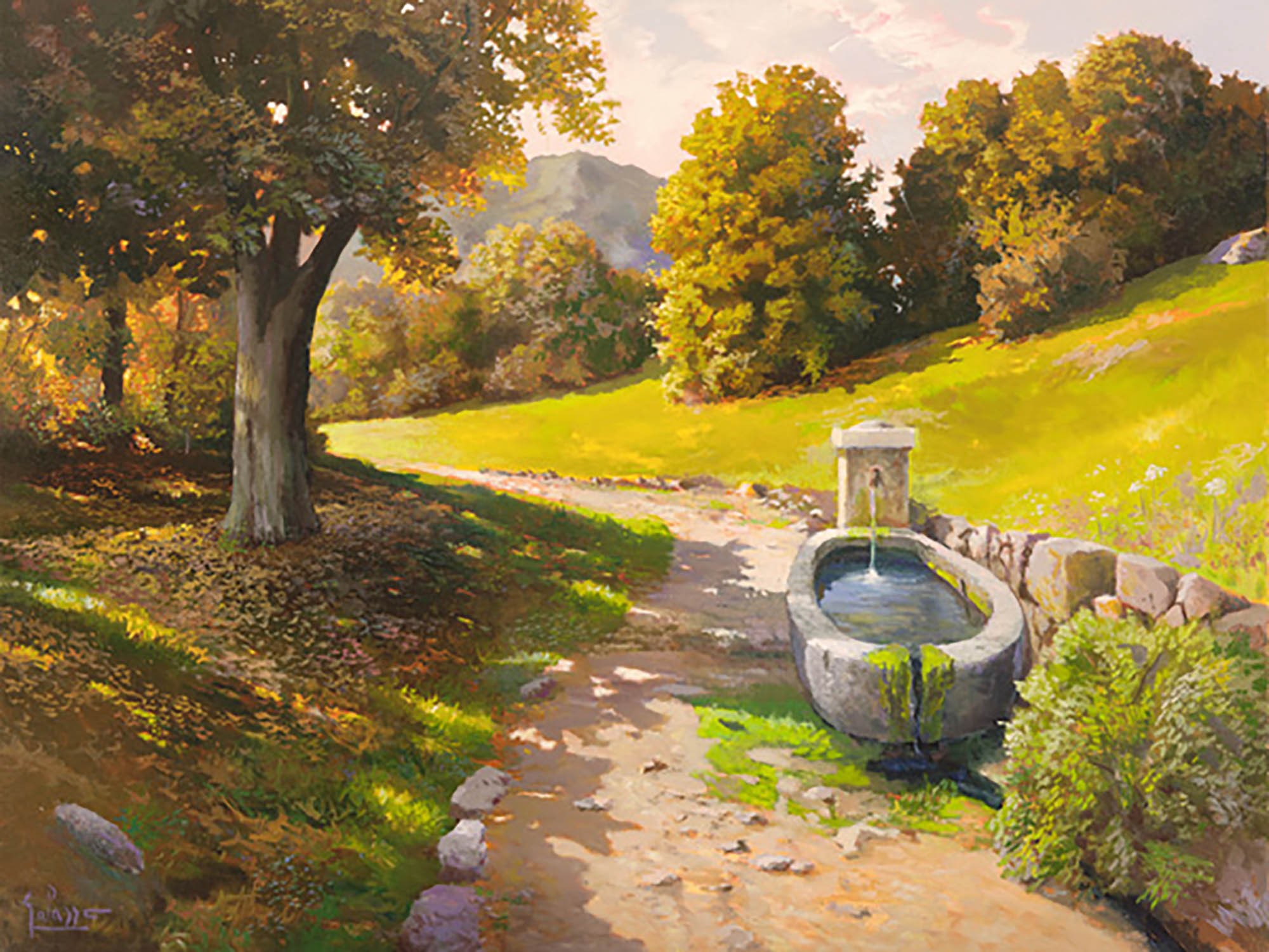 Camino a través del bosque