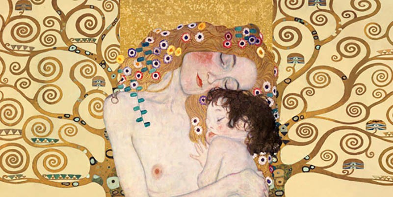 Patrones de Klimt - Maternidad I