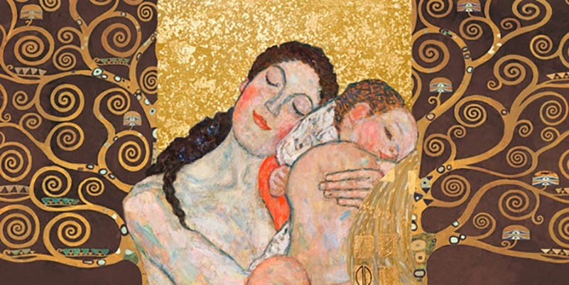 Patrones de Klimt - Maternidad II