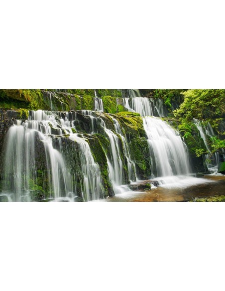 Cascada Cataratas Purakaunui, Nueva Zelanda