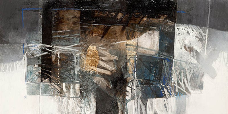 El valle con los reflejos de la arcilla