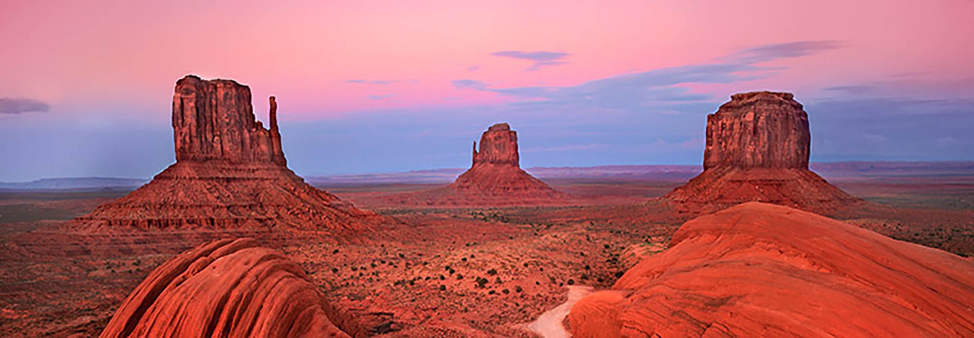 Manoplas en Monument Valley, Arizona