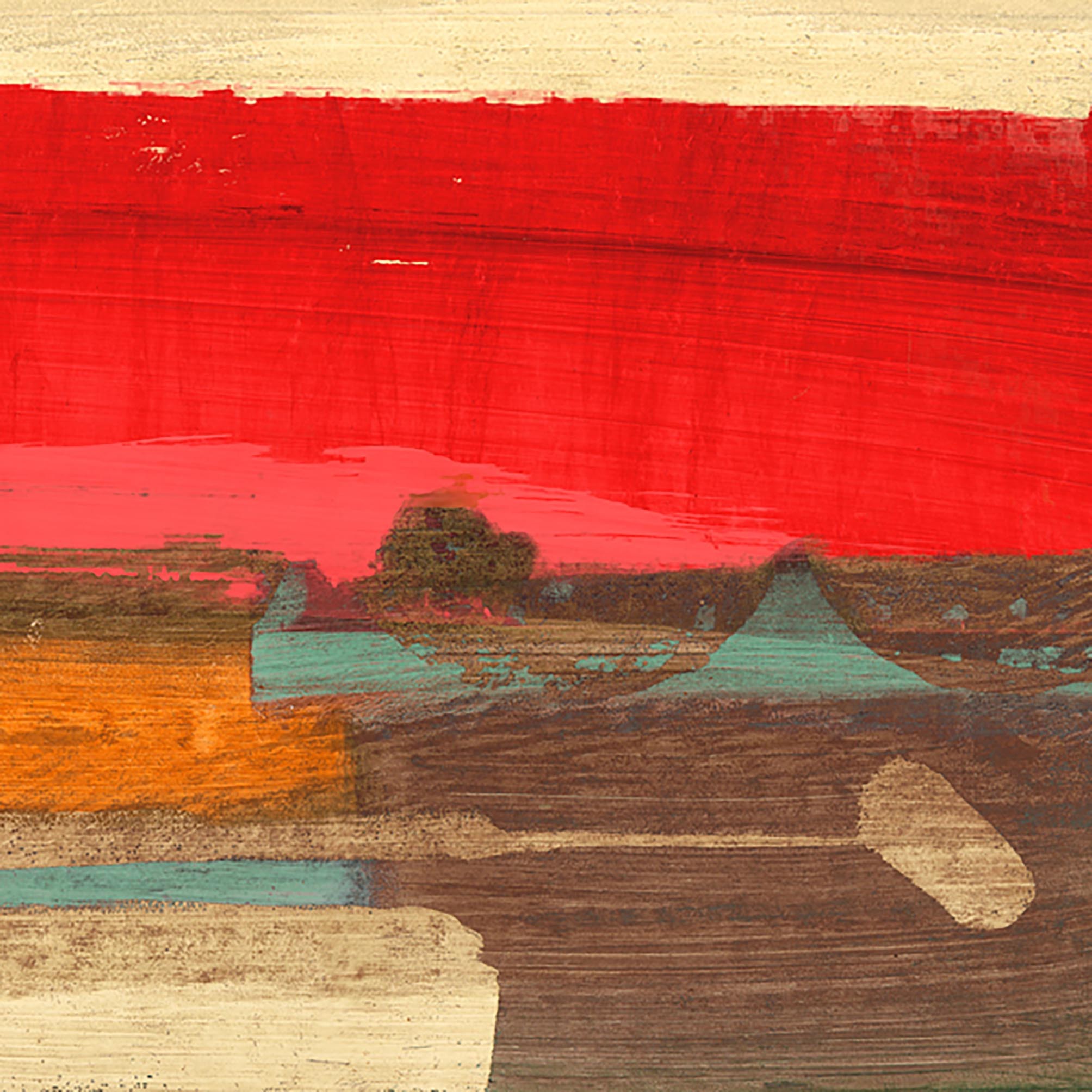 Luna saliendo del cielo carmesí II