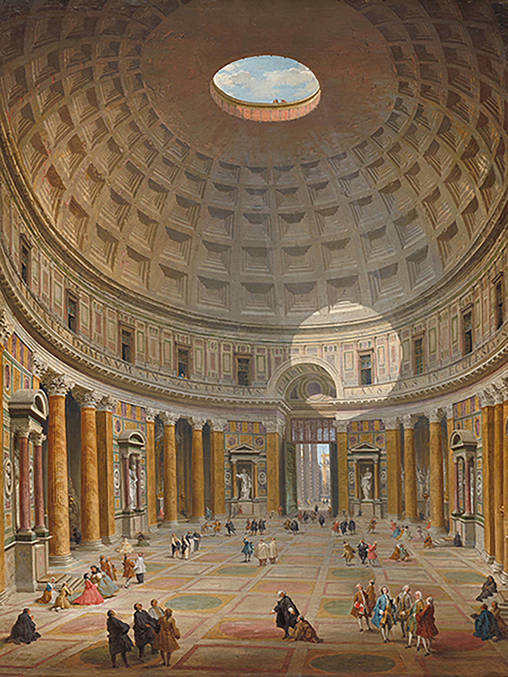 Interior del Panteón, Roma
