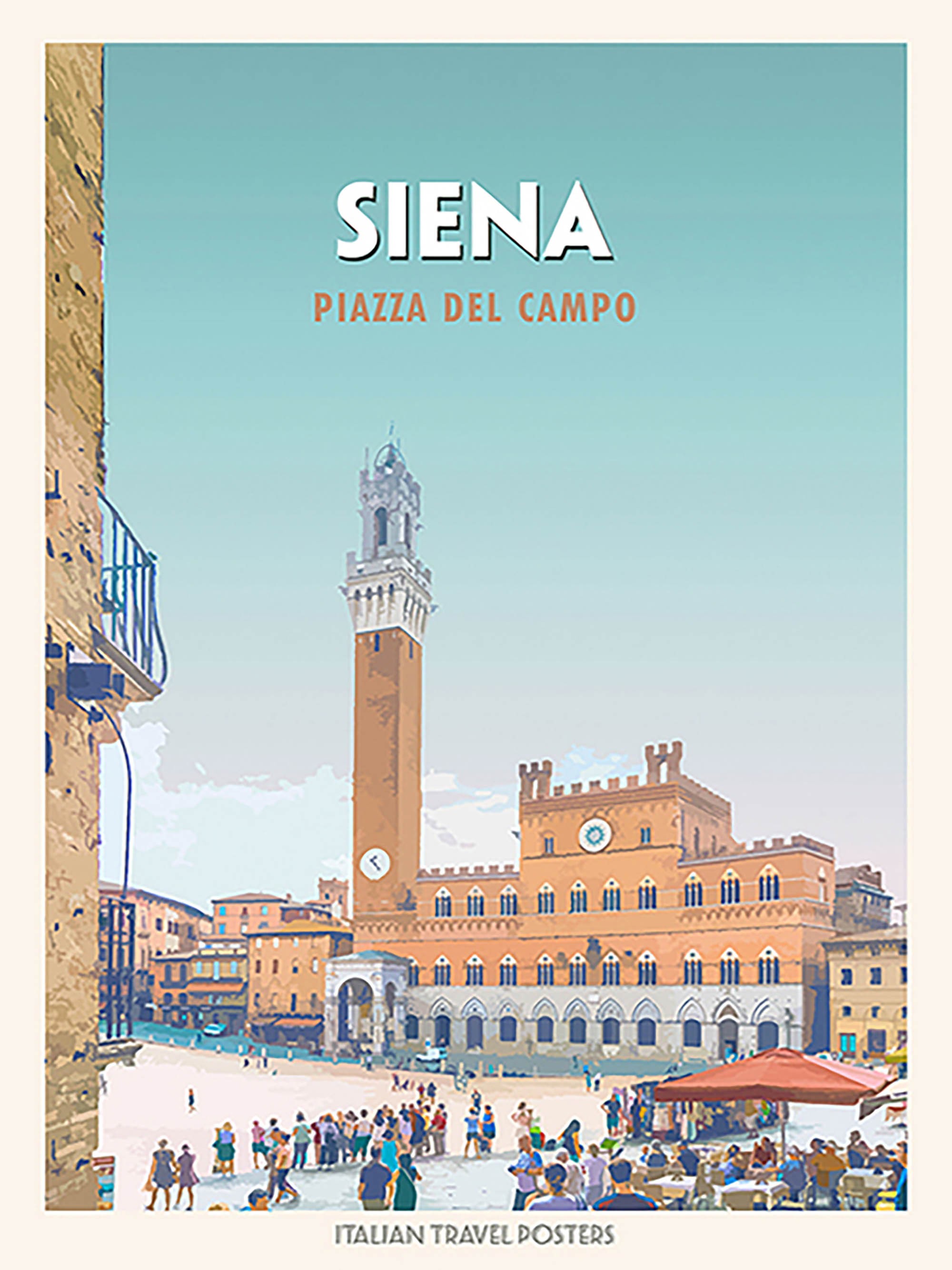 Siena: Plaza del Campo