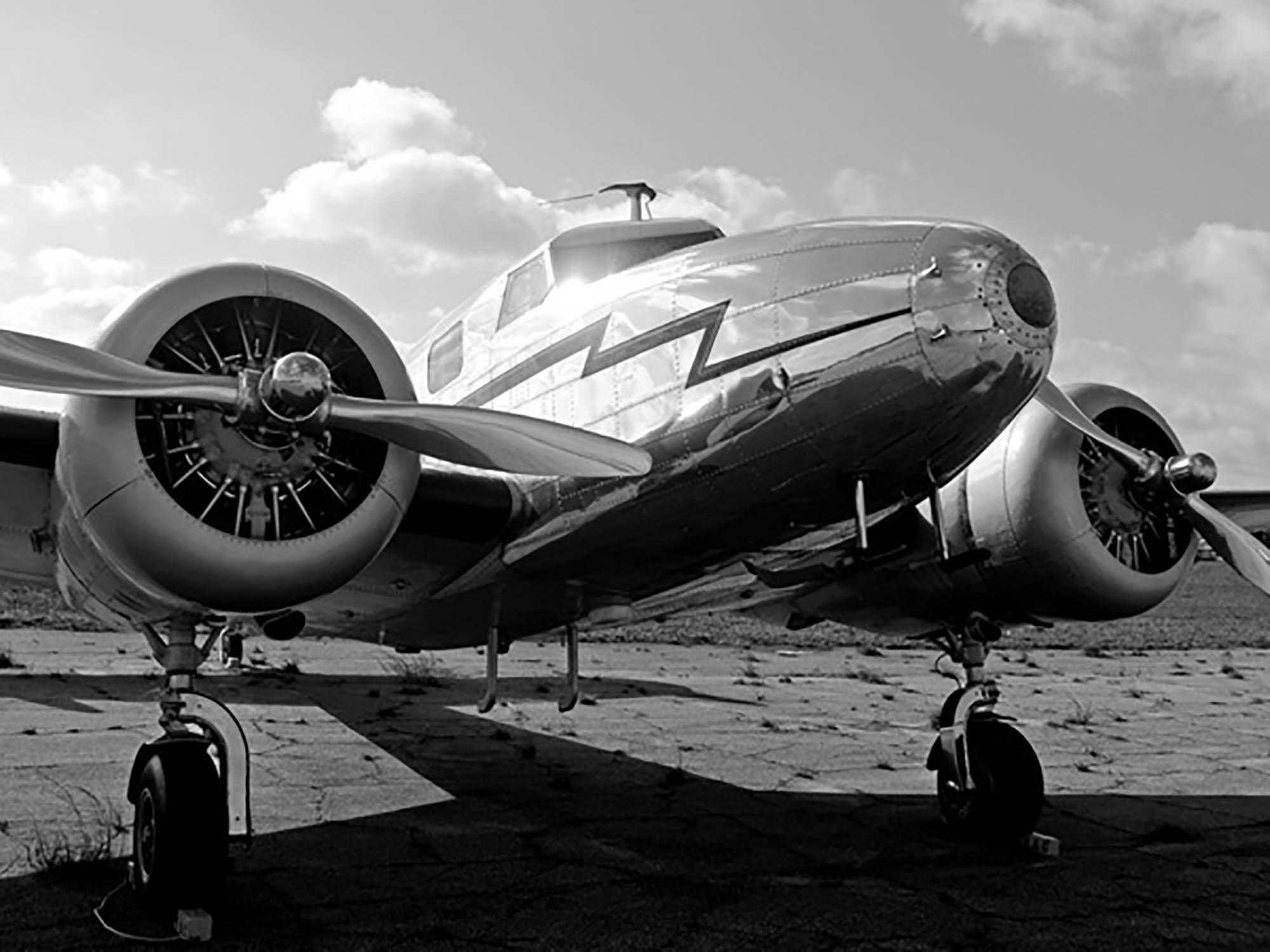 Avión clásico (detalle)