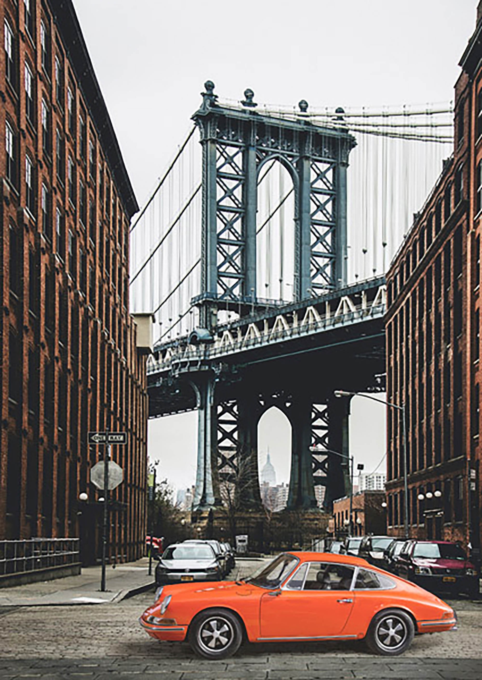 Por el puente de Manhattan