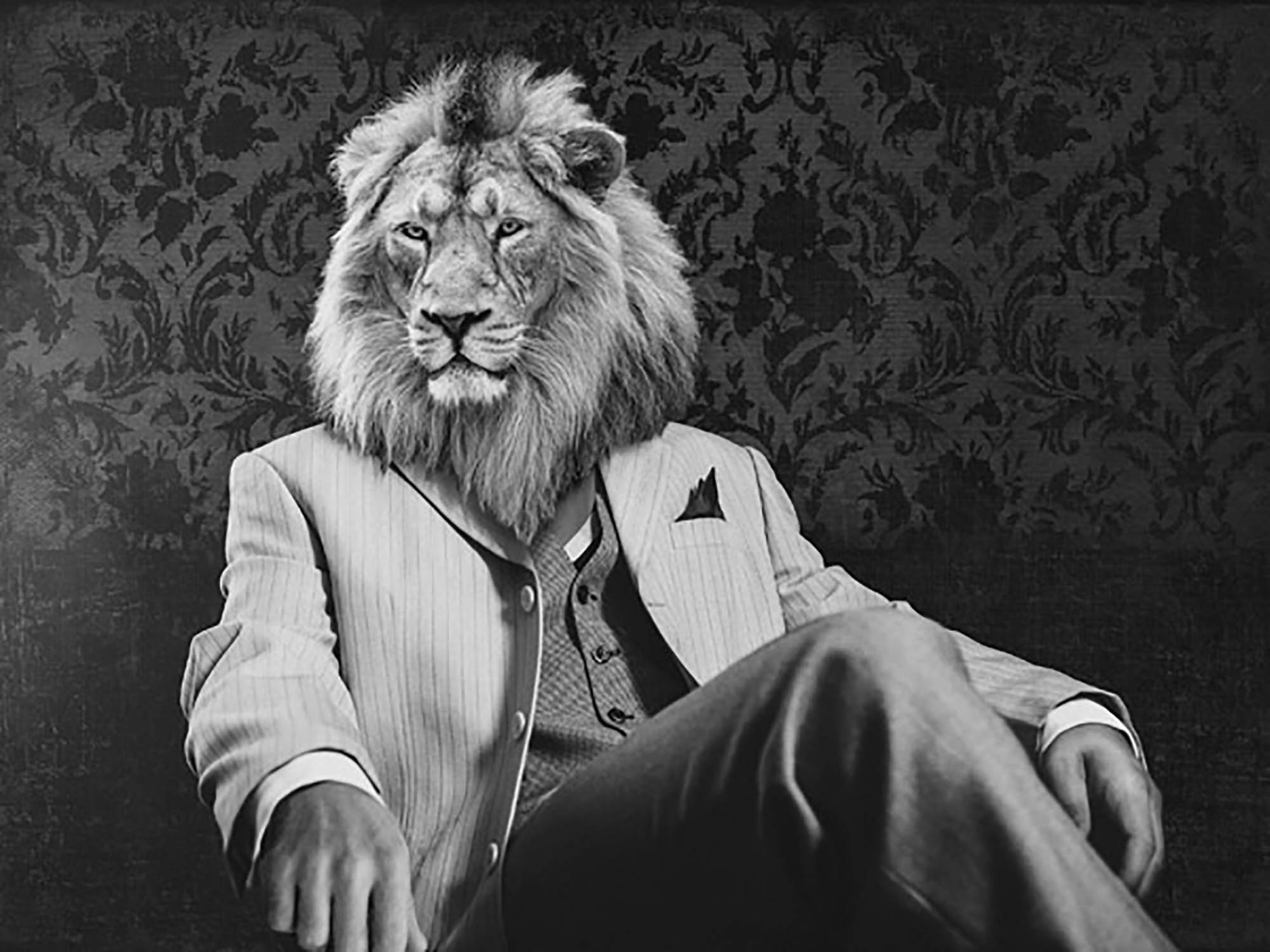 Líder pensativo (BW)