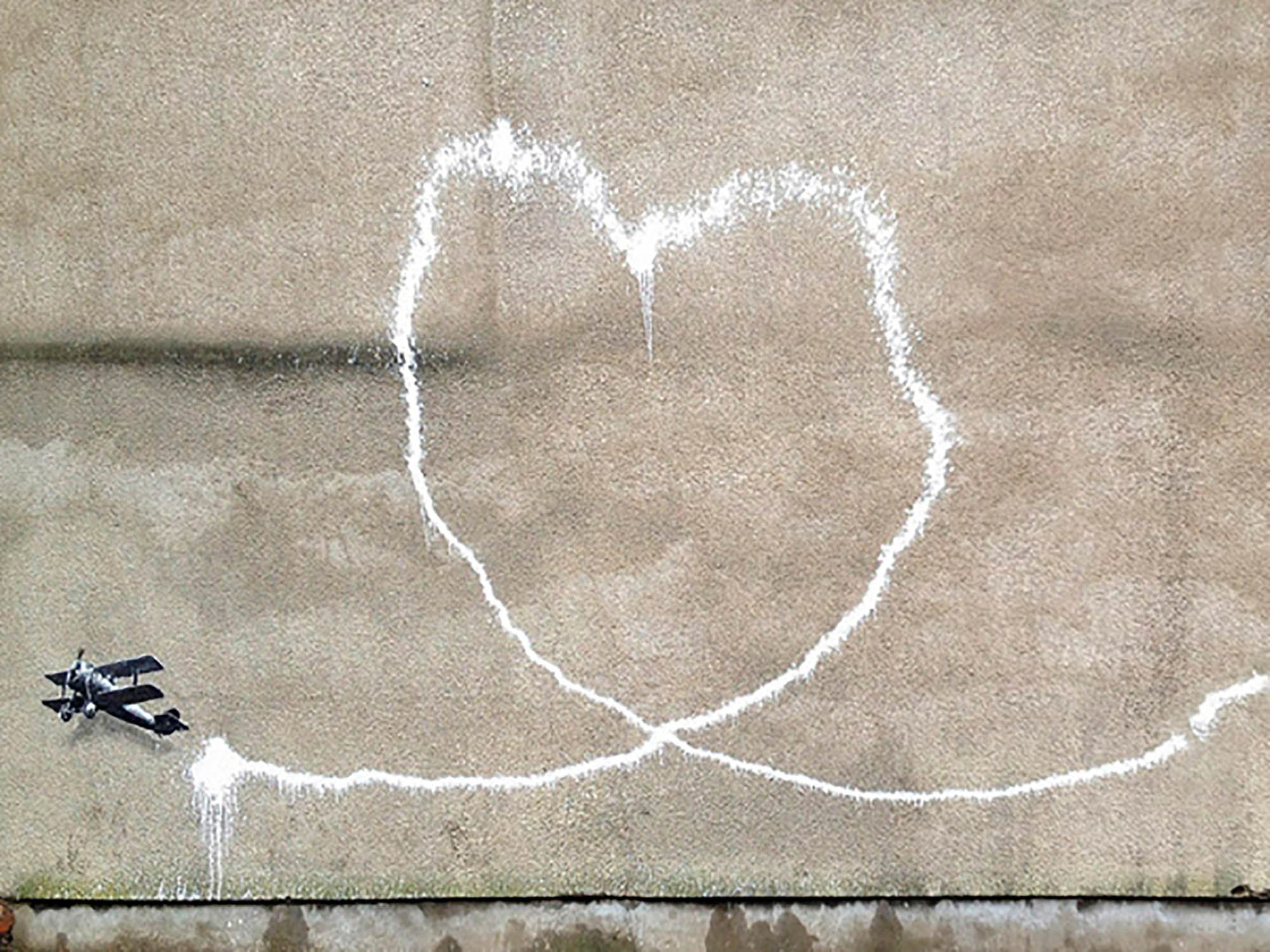 Rumford Street, Liverpool (grafiti atribuido a Banksy), detalle