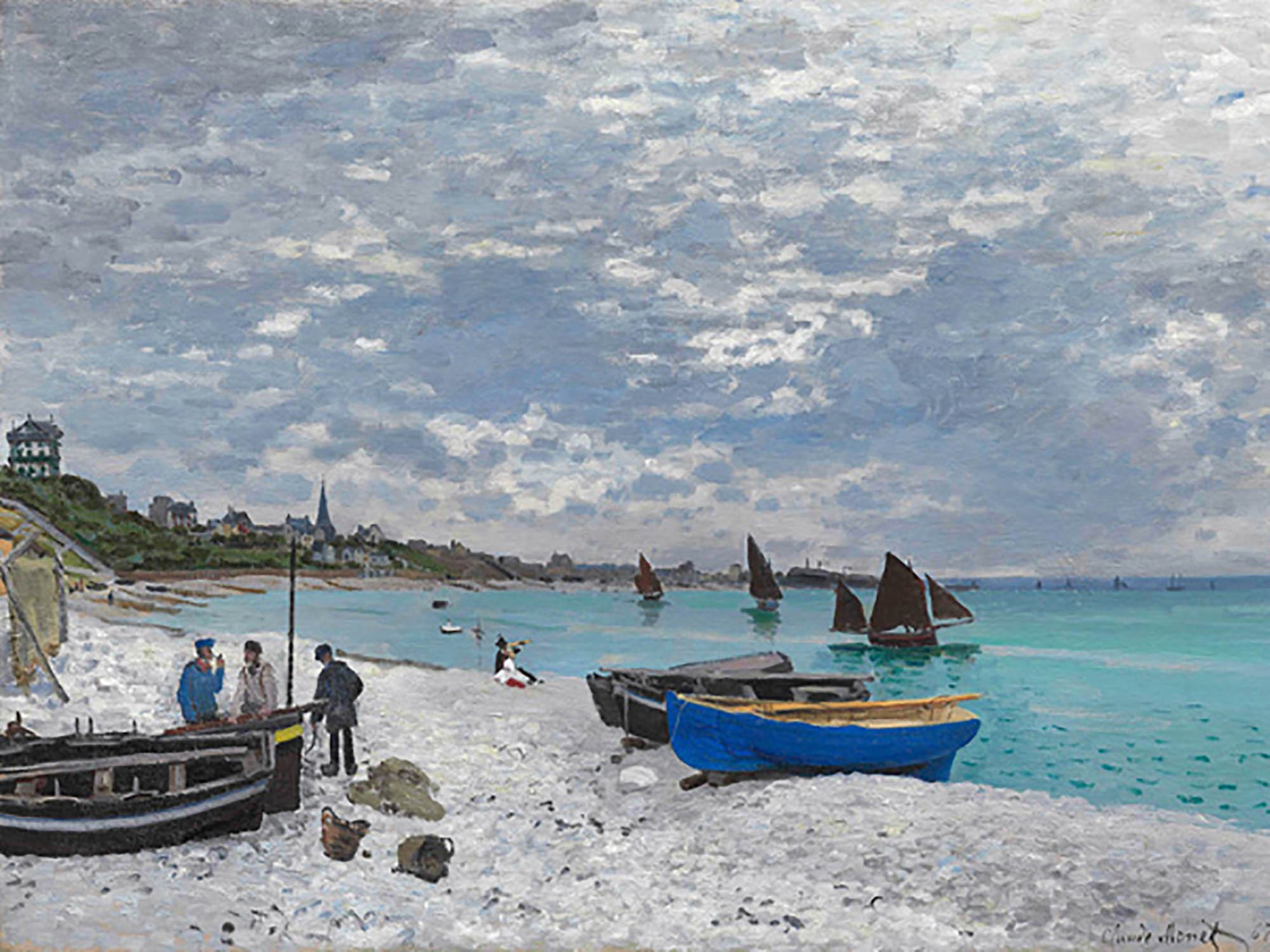 La playa de Sainte-Adresse
