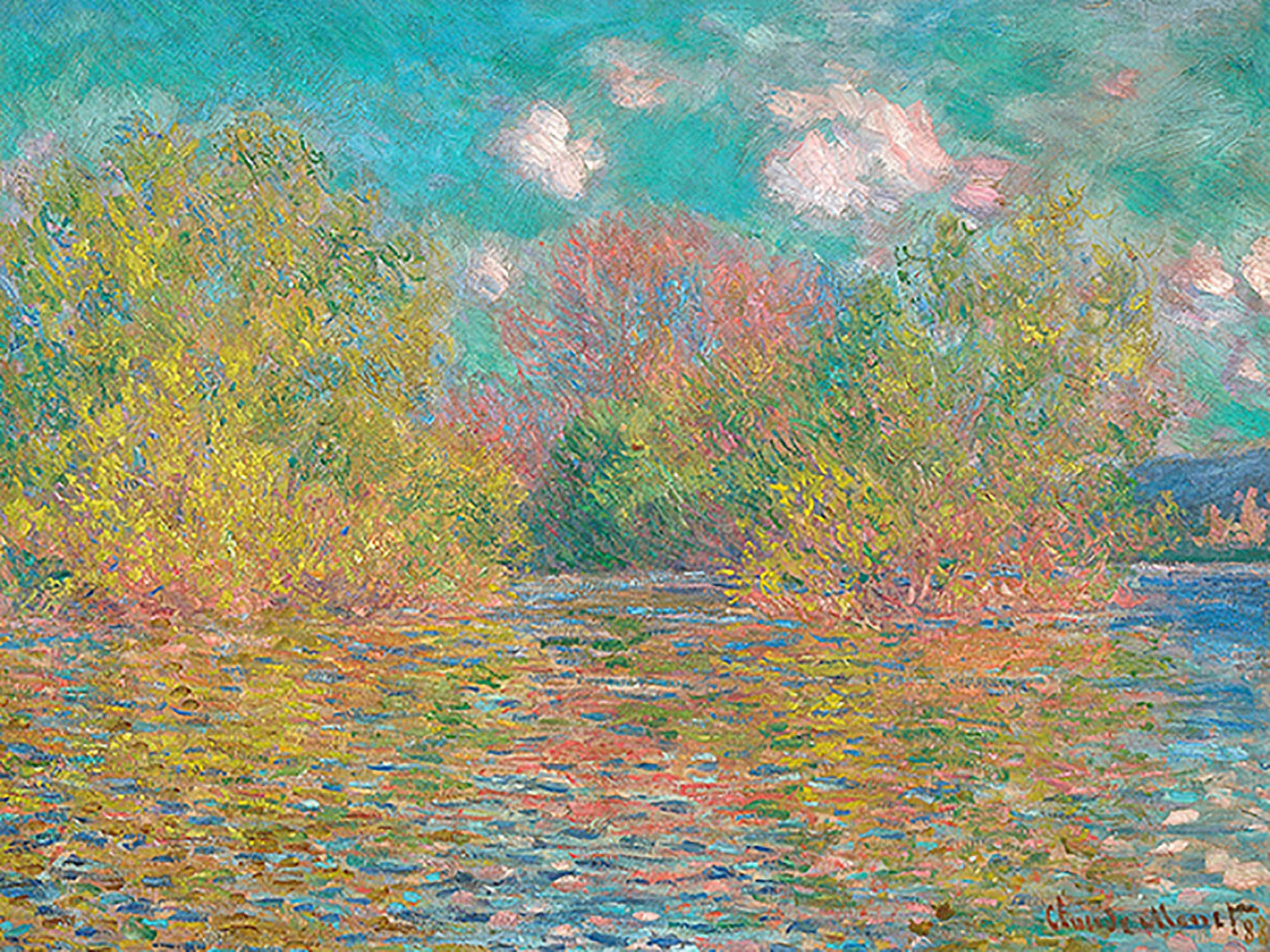 El Sena cerca de Giverny, 1888