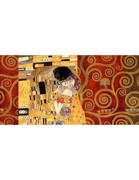 Patrones de Klimt - El beso (oro)