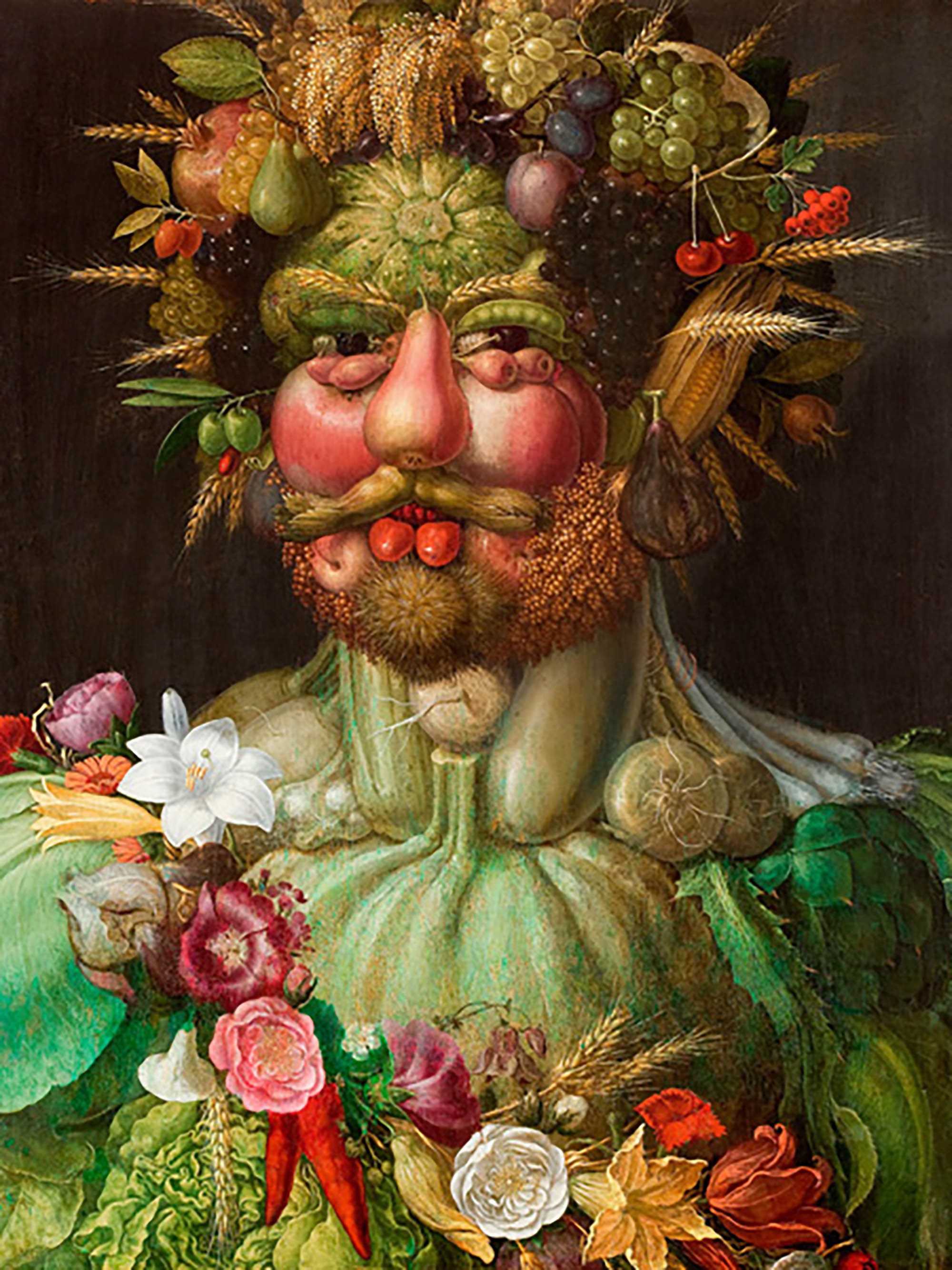 Rodolfo II de Habsburgo como Vertumnus