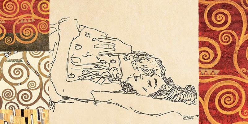 Patrones de Klimt - Amantes