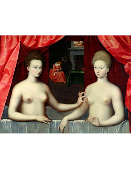 Gabrielle d'Estrees y su hermana