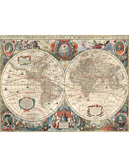 Nova totius Terrarum Orbis Geographica ac tabla hidrográfica