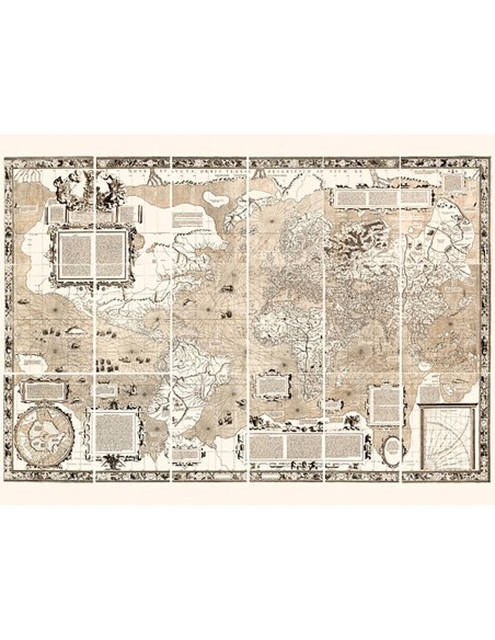 Nova et Aucta Orbis Terrae Descripción, 1569