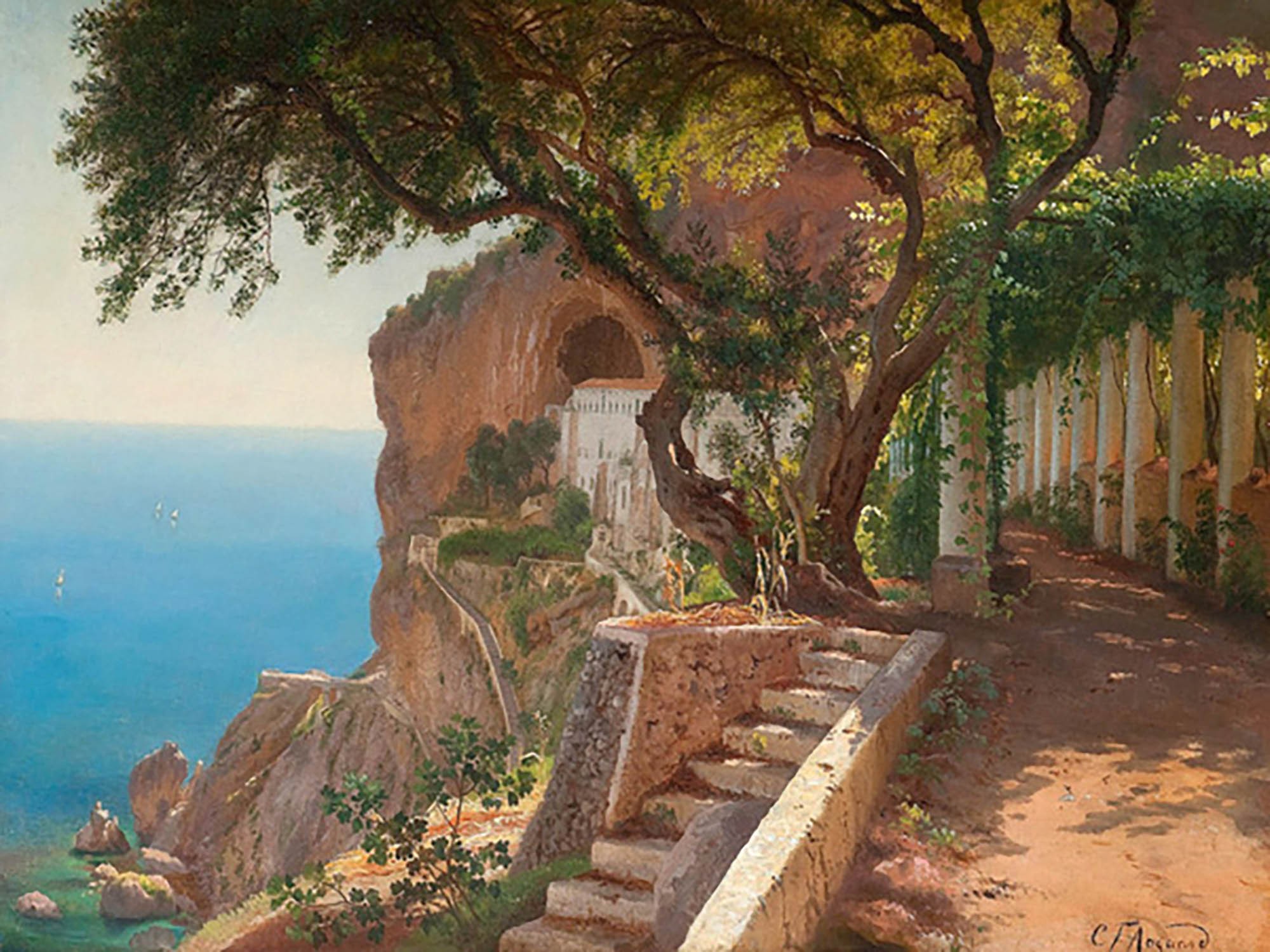 Pérgola en Amalfi