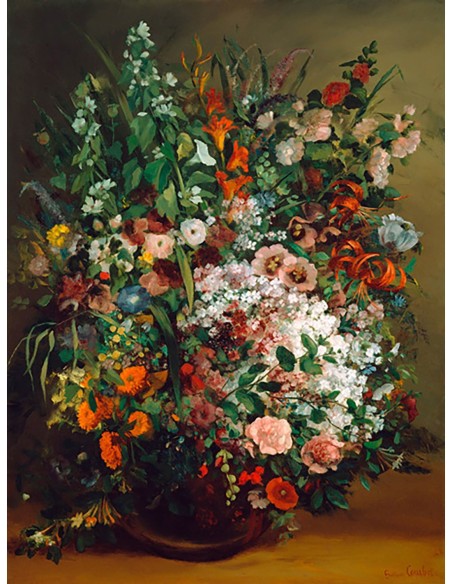 Ramo de flores en un jarrón