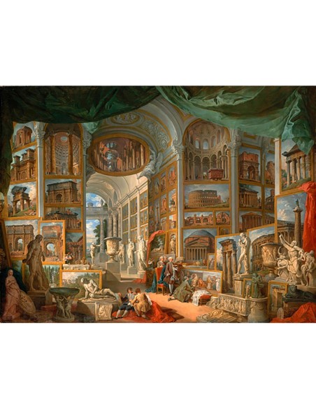 Galería con vistas de la antigua Roma