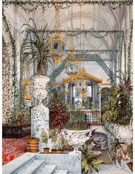 Interiores del Palacio de Invierno: el Jardín de Invierno