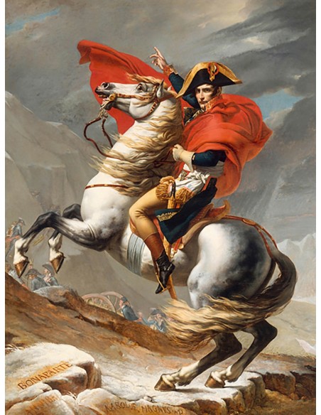 Bonaparte franquiciante le Grand Saint-Bernard