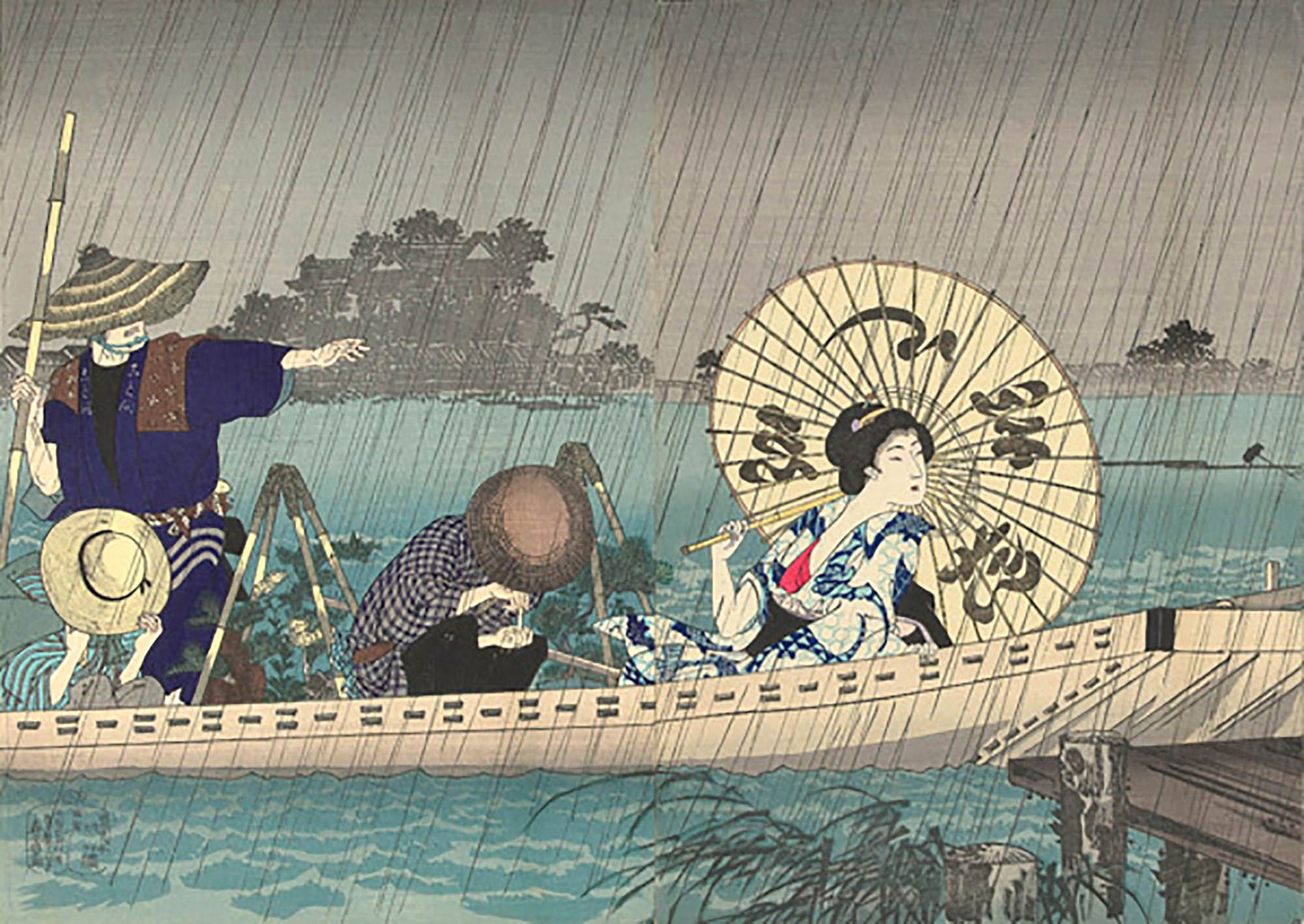 Entre las orillas del Sumida Bokutei I