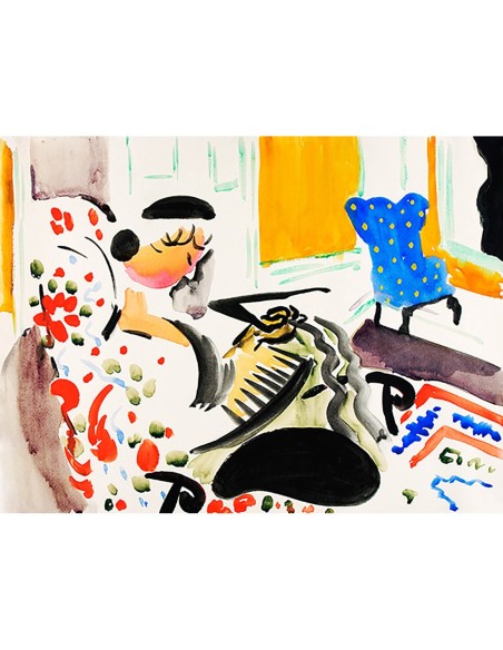 Interior caligráfico