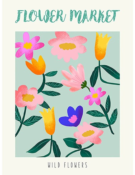 Mercado de flores: Flores silvestres I