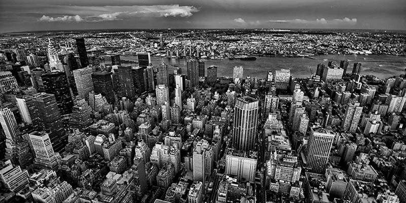 La ciudad de Nueva York desde el Empire State Building