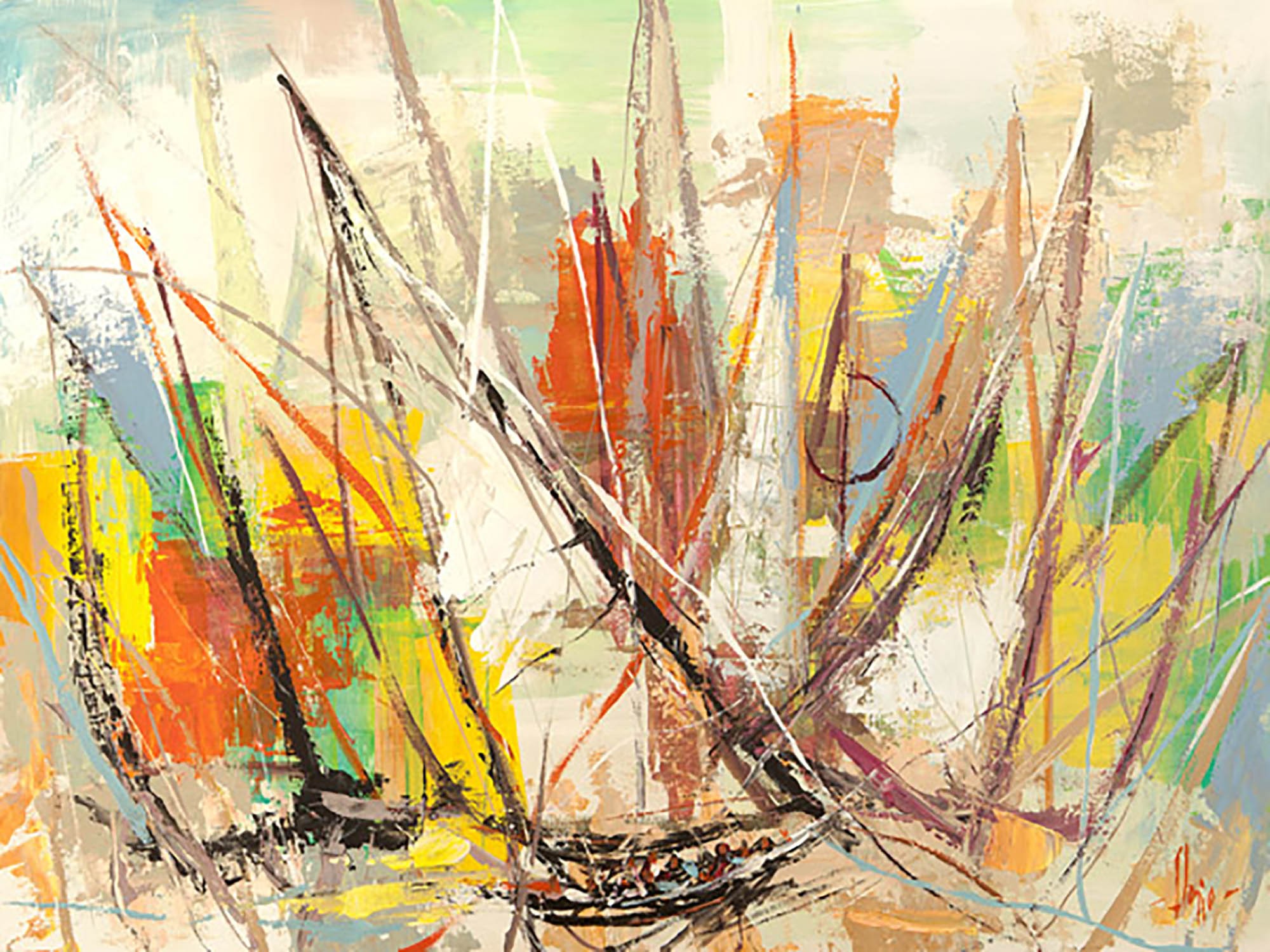 La dinámica de una regata