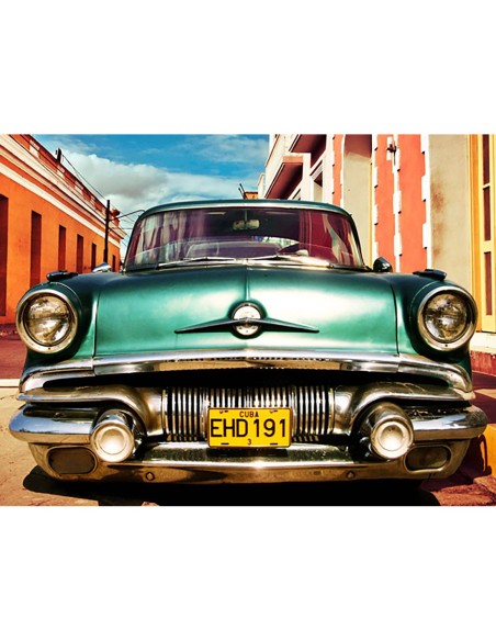 Coche americano clásico en La Habana, Cuba