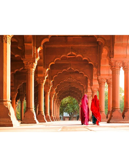 Mujeres con vestimenta tradicional, India