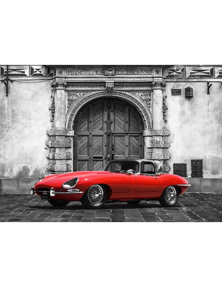 Roadster frente al Palacio Clásico