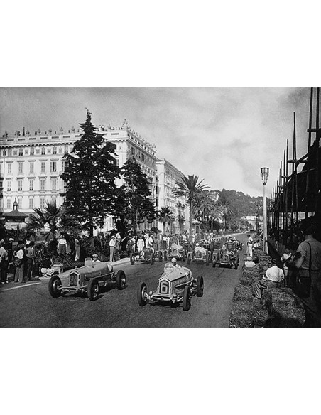 Inicio del Gran Premio de Niza de 1933