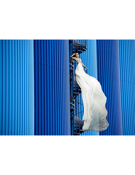 Paisaje femenino poco convencional n.° 5, Índigo