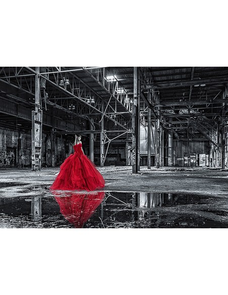 Paisaje femenino no convencional 8, La fábrica