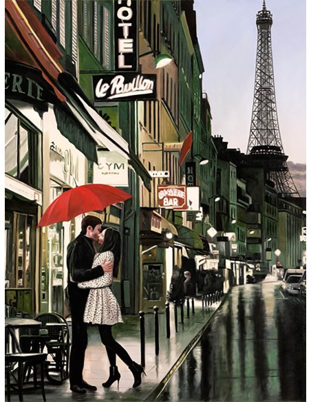 Romance en París (detalle)