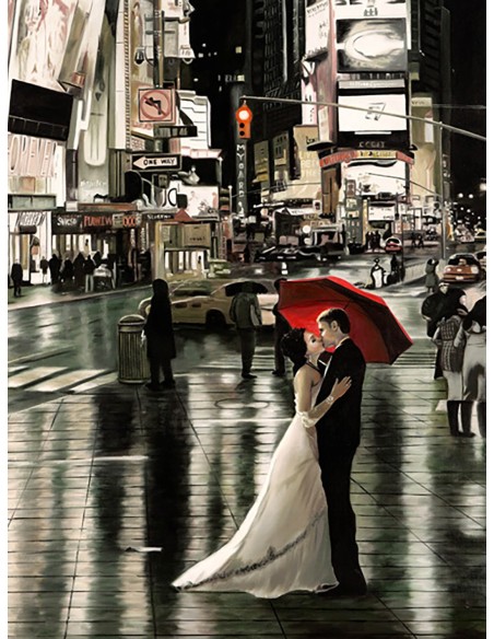 Romance en Nueva York (detalle)