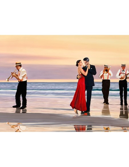 Romance en la playa (detalle)