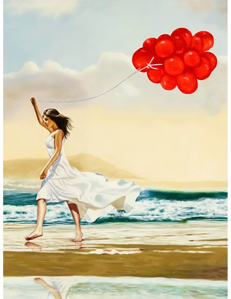 Recogiendo olas (detalle)